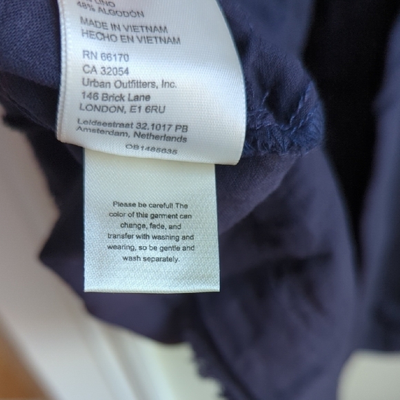 NWT Free People We The Free Black Moon City Tunic Top Size Large - Picture 9 of 12